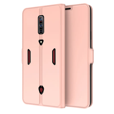 Funda de Cuero con Ranura para Tarjeta - Nubia Red Magic 6 Flip - Image 11