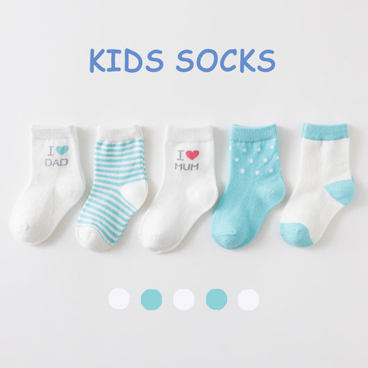 5 Pares de Calcetines Finos para Niños Primavera y Verano - Image 11