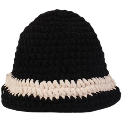 Sombrero Bucket de Lana Gruesa para Cabezas Grandes - Protección Solar Versátil - Image 3