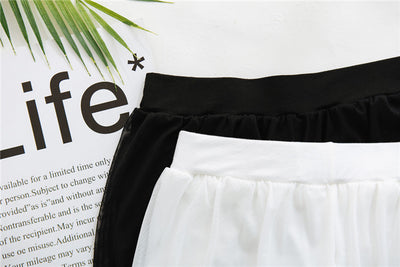 Leggings Escolares Blancos con Shorts Integrados Anti-transparencia - Image 29