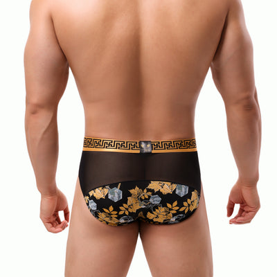 Bóxers Hombre Malla Floral Cintura Media Diseño Moderno - Image 4