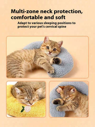 Almohada Ortopédica en U para Mascotas con Soporte Cervical - Image 10