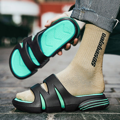 Pantuflas Casuales para Hombre con Suela Gruesa Antideslizante