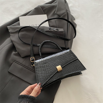 Bolso de Cuero PU Texturizado Casual para Mujer - Diseño Minimalista - Image 7