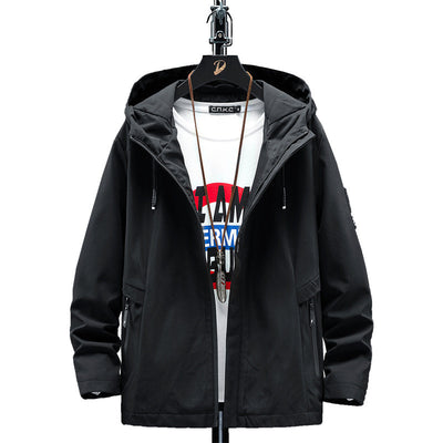 Chaqueta Hoodie Suelta Versátil para Hombre - Image 2
