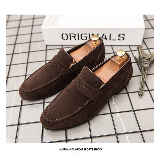 Zapatos Casuales de Ante para Hombre - Slip-on Cómodos de Cuero - Image 18