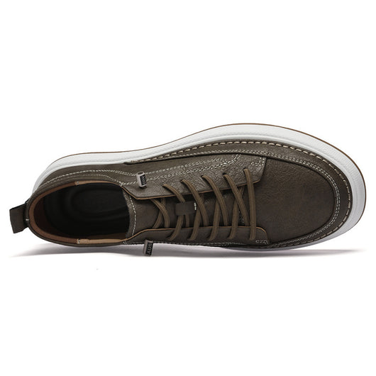 Tenis Casuales de Cuero para Hombre - Diseño Minimalista - Image 4
