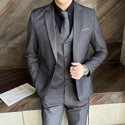 Traje Slim Fit Británico para Hombre - Conjunto Casual Elegante - Image 6