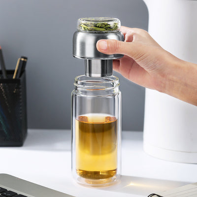 Taza Infusora de Doble Capa para Té - Image 14