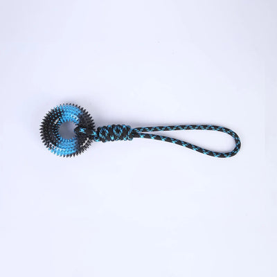 Cuerda Interactiva Doble Color para Perros - Juguete Resistente a Mordidas con Nudo - Image 7