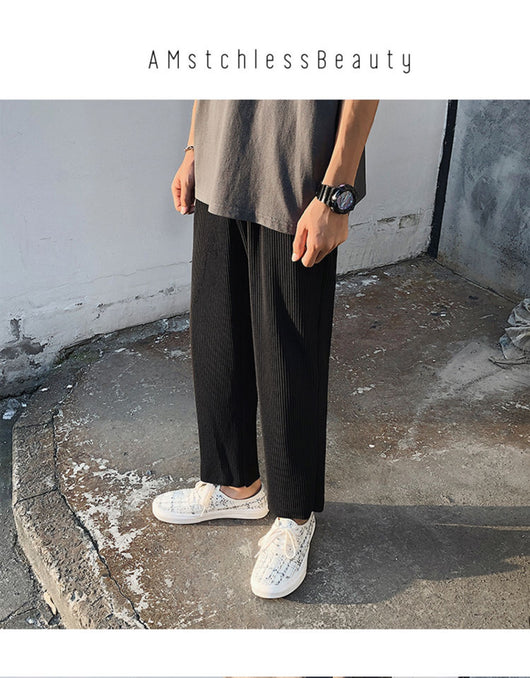 Pantalones Sueltos con Pliegues - Comodidad y Estilo Moderno - Image 10