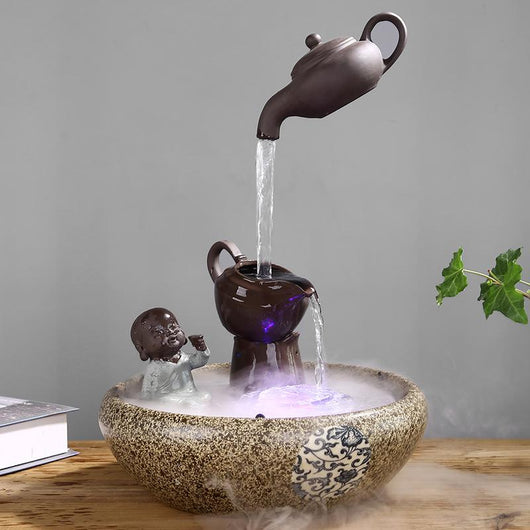 Humidificador Decorativo Suspendido con Diseño de Tetera China - Image 9