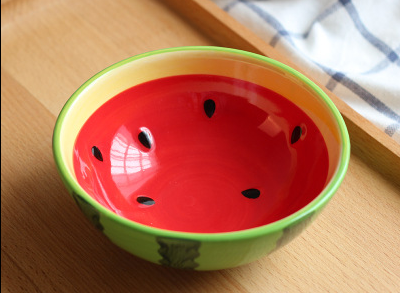 Tazón de Cerámica Frutas - Diseño Sandía, Naranja y Limón - Image 11