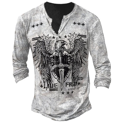 Playera Deportiva Estampada de Manga Larga para Hombre - Image 18