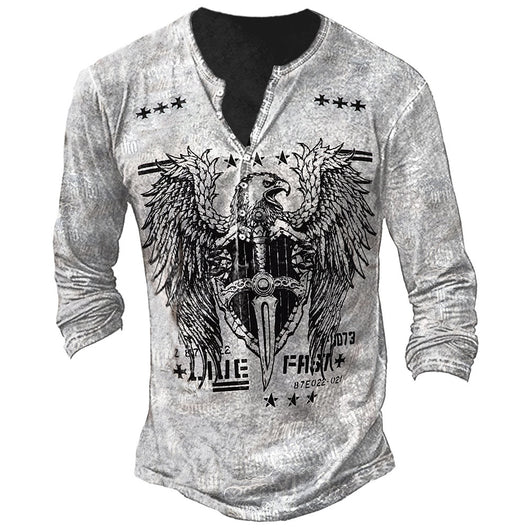 Playera Deportiva Estampada de Manga Larga para Hombre - Image 18