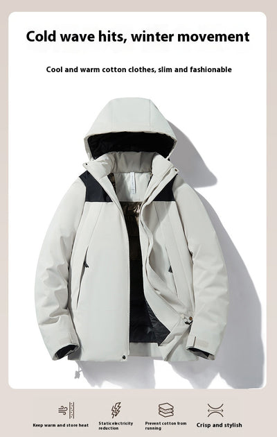 Chaqueta de Montaña Térmica Impermeable y Cortavientos - Image 32