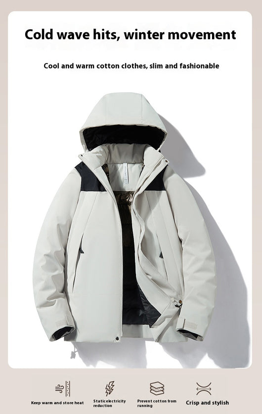 Chaqueta de Montaña Térmica Impermeable y Cortavientos - Image 32