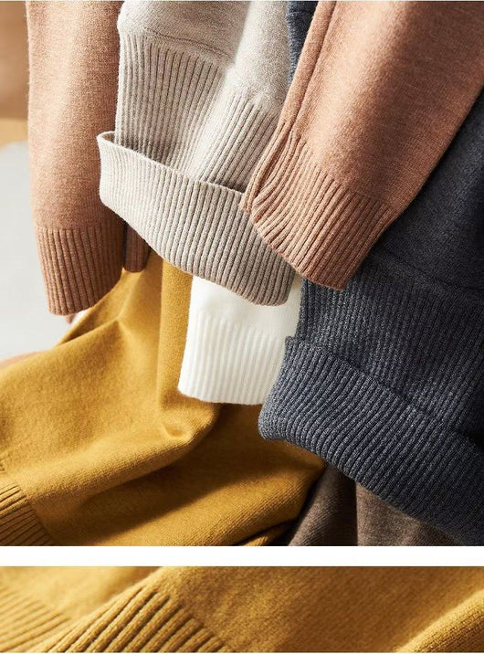 Suéter Cuello Alto Ajustado para Hombre - Image 19