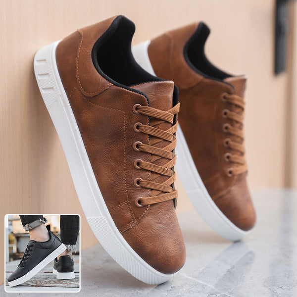 Zapatos Casuales Hombre con Cordones - Estilo Minimalista y Versátil