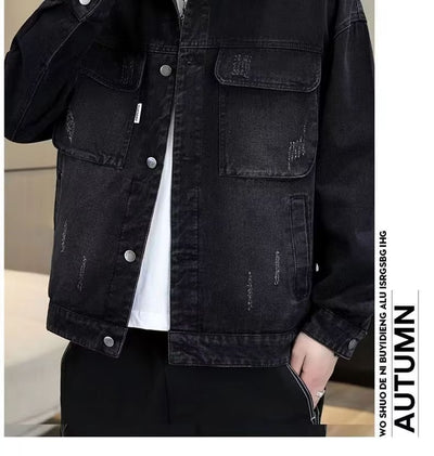 Chaqueta Vaquera Hombre Relajada y Moderna - Image 9