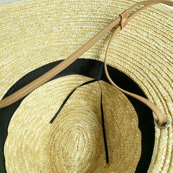 Sombrero de Ala Ancha Estilo Jazz Británico para Mujer