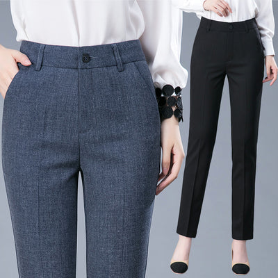 Pantalón Profesional Holgado Recto para Mujer Estilo OL - Image 14