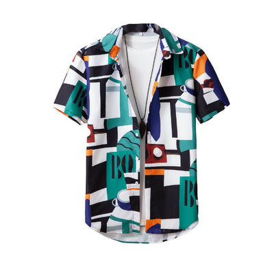 Camisa Casual de Algodón y Lino para Hombre - Image 9