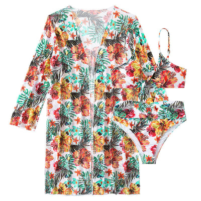 Traje de Baño Blusa Larga con Abertura Tallas Grandes - Image 12