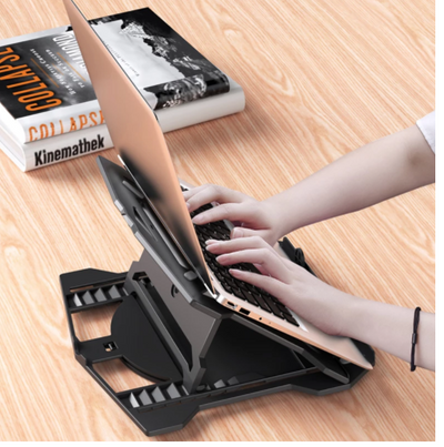 Soporte Elevador Plegable para Laptop y Documentos - Image 8