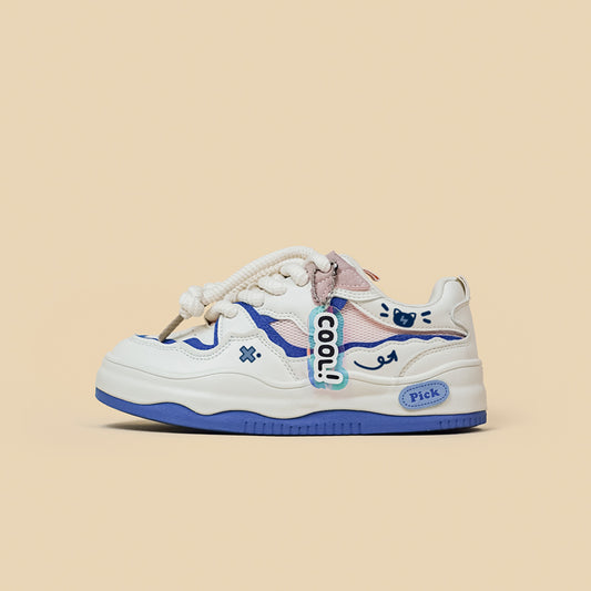 Zapatillas Deportivas Mujer Plataforma Malla Transpirable Comodidad Total