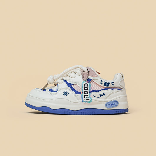 Zapatillas Deportivas Mujer Plataforma Malla Transpirable Comodidad Total