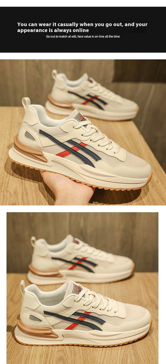 Zapatillas de Correr Retro Mesh Respirable para Hombre Verano - Image 18
