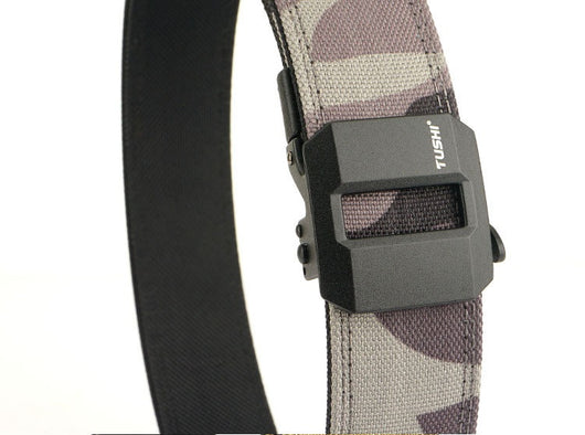 Cinturón Táctico de Entrenamiento con Hebilla Automática de Doble Capa - Image 15