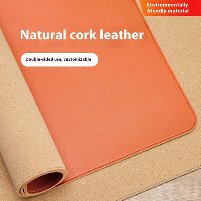 Tapete de Escritorio Cork Leather - Protección Premium con PVC Reforzado - Image 3