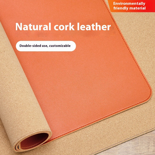 Tapete de Escritorio Cork Leather - Protección Premium con PVC Reforzado - Image 3