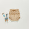 Shorts Tecidos para Menina com Babados e Texturas Macias