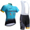 Camisa de Ciclismo ASTANA Edição Team - Manga Curta Masculina e Feminina