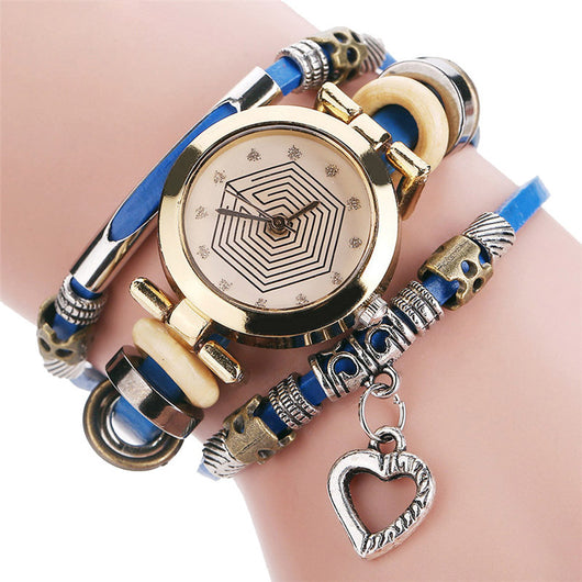 Reloj de Pulsera Retro Vintage para Mujer con Movimiento de Cuarzo - Image 3