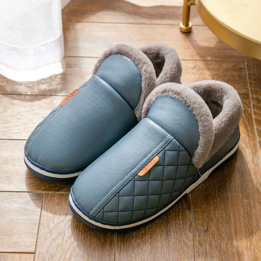 Zapatos de Cuero Acolchados para Otoño e Invierno - Calidez y Comodidad - Image 6