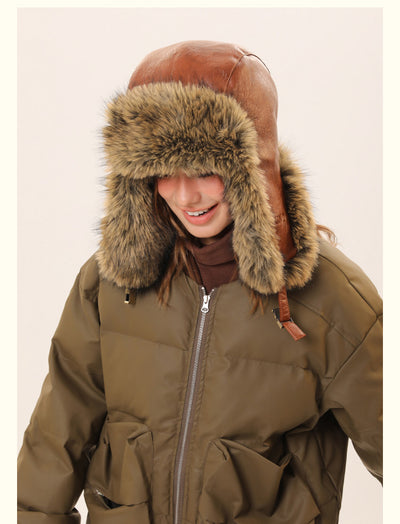 Gorro Ciclista Retro con Forro Polar y Protección Térmica para Oídos - Image 18