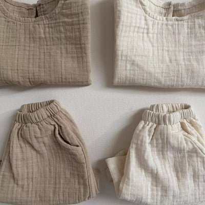 Conjunto de Shorts y Chaleco Transpirable a Juego para Niños - Image 11