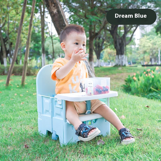Silla de Comer Portátil Plegable para Niños - Grado Alimentario - Image 7