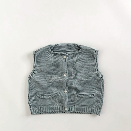 Chaleco Cardigan de Lana Tejida Premium - Image 12