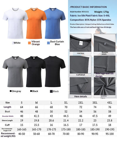 Camisa de Senderismo Secado Rápido para Hombre - Verano - Image 11
