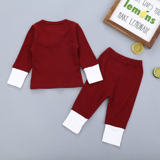 Conjunto Infantil de Blusa Manga Larga y Pantalón - Image 3