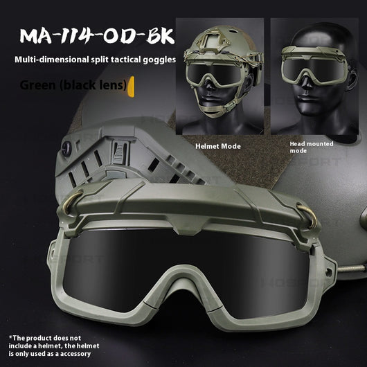 Gafas Tácticas Multifuncionales para Exterior - Dos Modos de Uso - Image 11