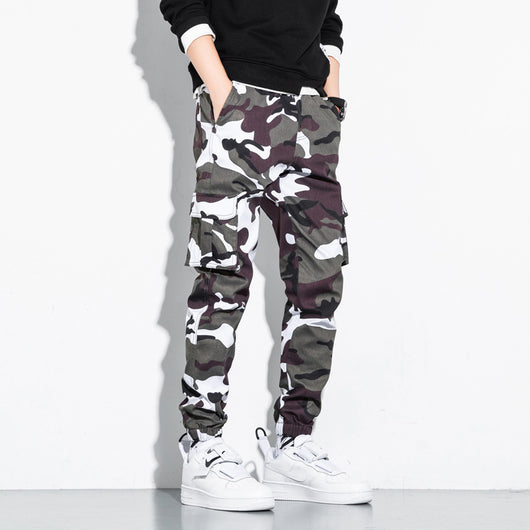 Pantalones Overol Holgados Camuflaje para Hombre - Estilo Casual - Image 5