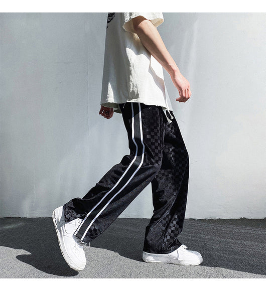Pantalones Casuales Sueltos de Corte Recto - Estilo Street Moderno - Image 9