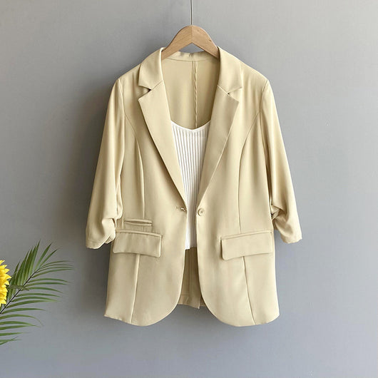 Blazer Minimalista de Solapa para Mujer - Image 3