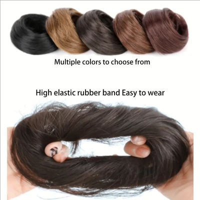 Extensión de Cabello Fluido con Banda Elástica y Efecto Natural - Image 3